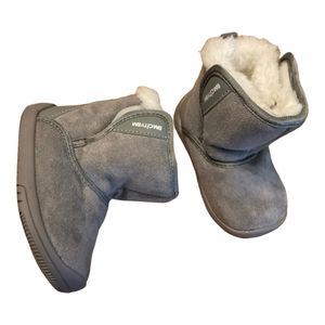 BMCITYBM unisex winter boots warm fur lined baby boots.